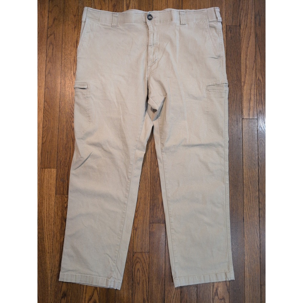 Lee Performance Series Extreme Comfort Straight Fit Flex Cargo Pants Khaki 42x32